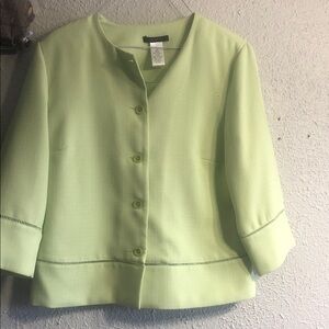 Chic Pastel Green Women's Blazer